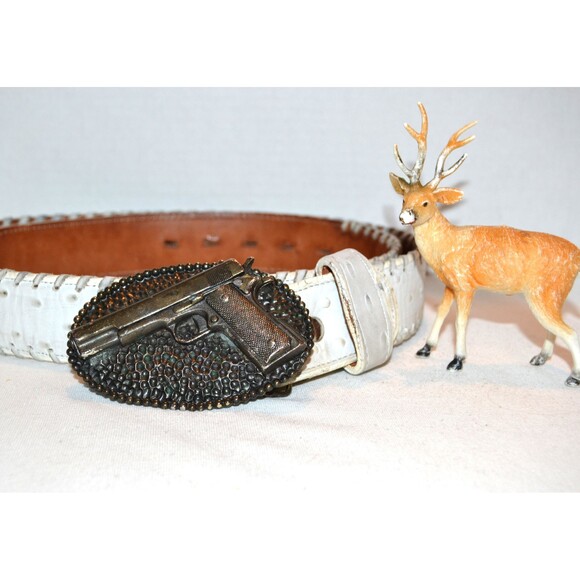 Vintage Belt with Metal Buckle USA Limited Edition 1976 - Picture 1 of 6